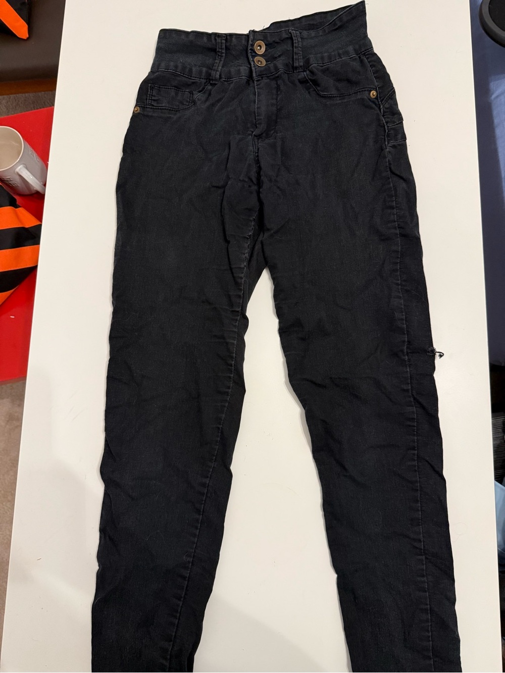 Truly Me Women's Skinny Jeans in Black